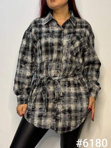 Рубашка Kosta (44-48) 6181 grey (деми)