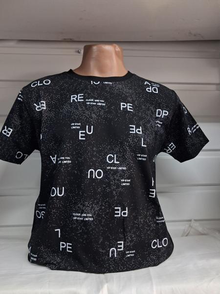 Футболка Panda (S-2XL) 1959 black (лето)