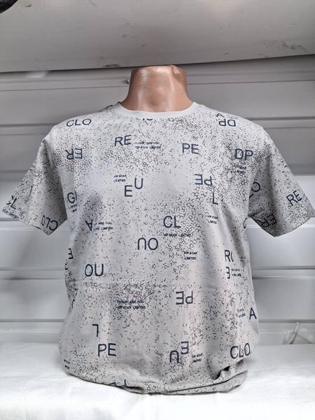 Футболка Panda (S-2XL) 1960 grey (лето)