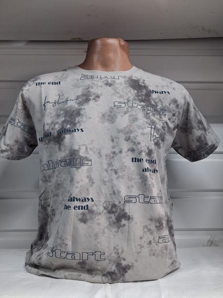 Футболка Panda (S-2XL) 1962 grey (лето)