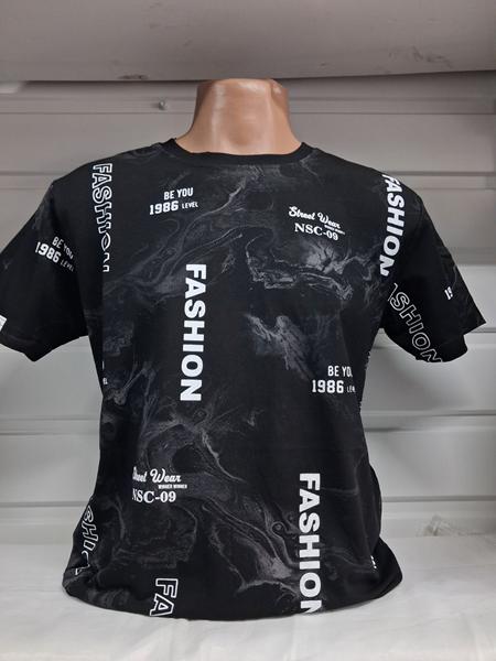 Футболка Panda (S-2XL) 1964 black (лето)