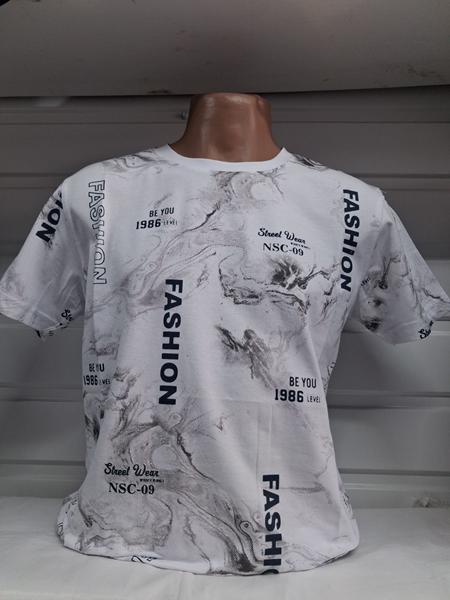 Футболка Panda (S-2XL) 1965 white (лето)