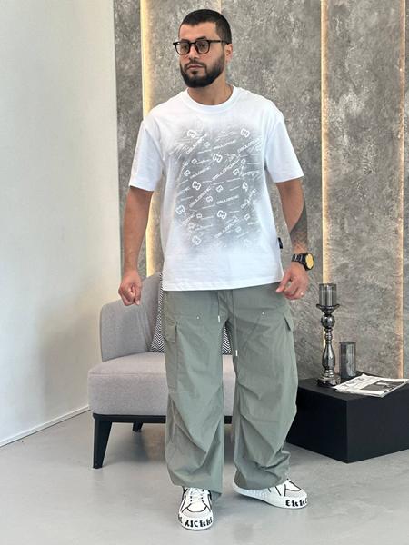 Футболка Balami (M-2XL) BL116 white (лето)