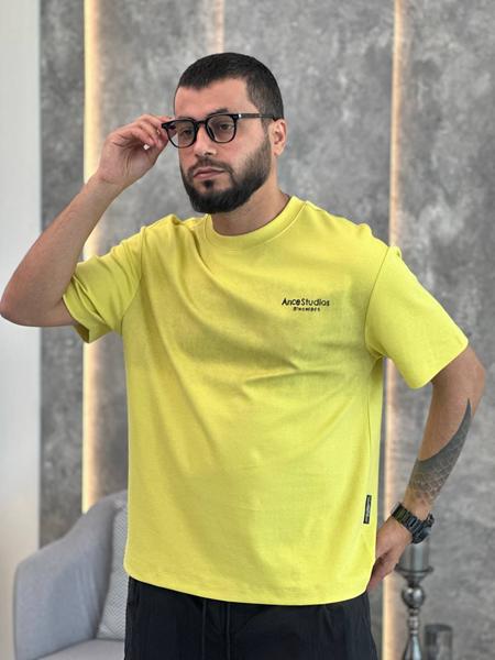 Футболка Balami (M-2XL) BL122 yellow (лето)