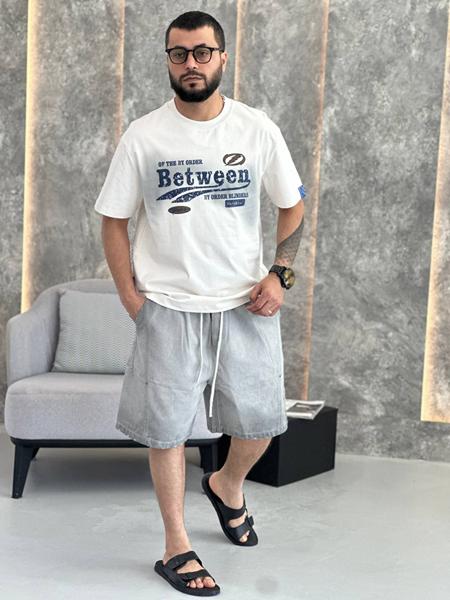 Футболка Balami (L-3XL) BL126 white (лето)