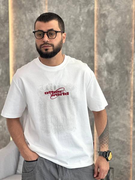 Футболка Balami (L-3XL) BL127 white (лето)