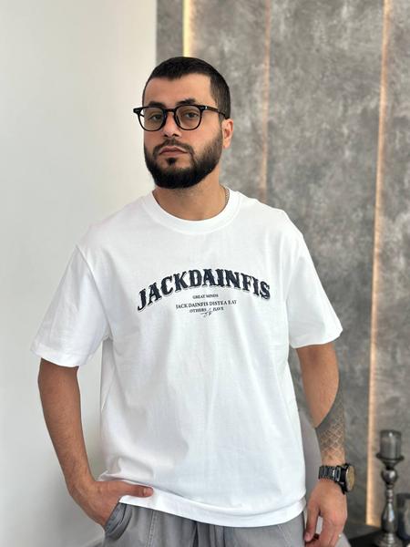 Футболка Balami (L-3XL) BL135 white (лето)