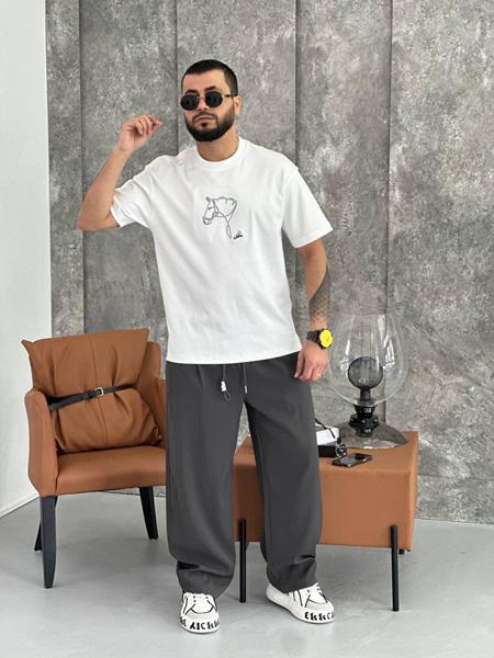 Футболка Balami (M-3XL) BL146 white (лето)