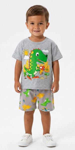 Костюм Malibu2 (90-110) 5675-4 grey (лето)