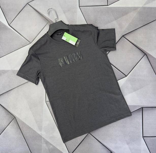 Футболка Rassul (S-2XL) 67725 grey (лето)