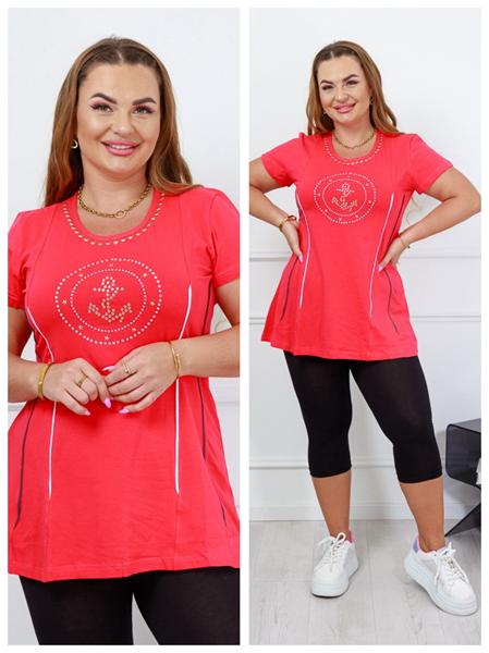 Костюм Vehuiah (2XL-4XL) 137331 coral (лето)