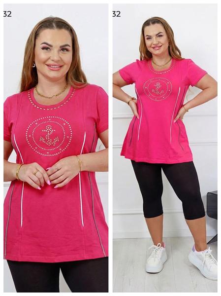 Костюм Vehuiah (2XL-4XL) 137332 pink (лето)