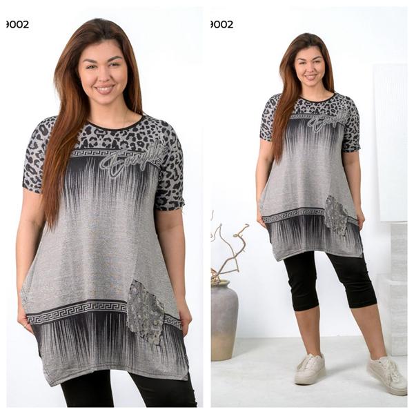 Туника Vehuiah (2XL) 19002 grey (лето)