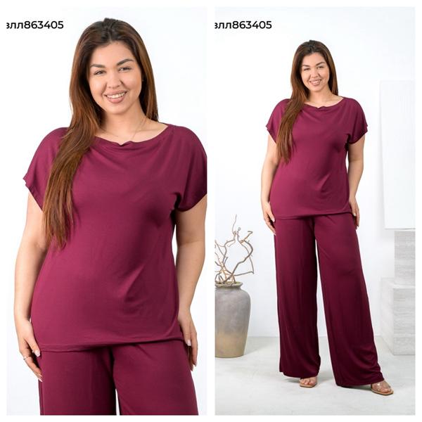 Костюм Vehuiah (M-2XL) 863405 wine (лето)