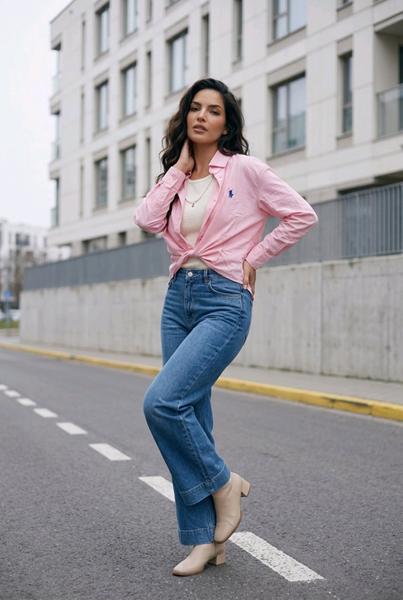 Рубашка Kosta (42-46) 1101 pink (деми)