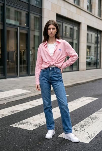 Рубашка Kosta (42-46) 1107 pink (деми)