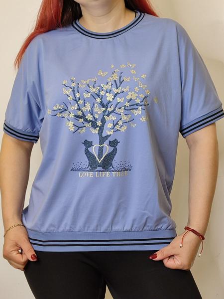 Майка Kosta (48-52) 1313-10 l.blue (лето)