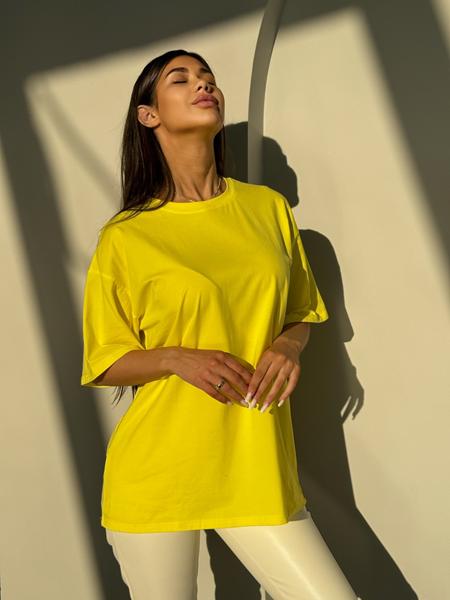 Футболка Kosta (48-54) 2024-1 yellow (лето)
