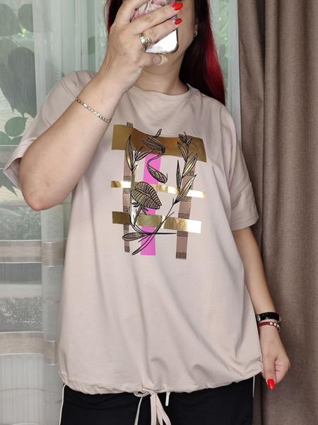 Футболка Kosta (L-XL) 3609 l.beige (лето)