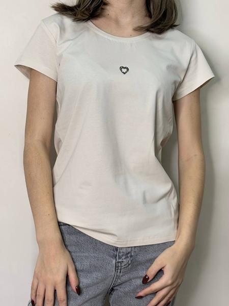 Футболка Kosta (42-48) A011 l.beige (лето)