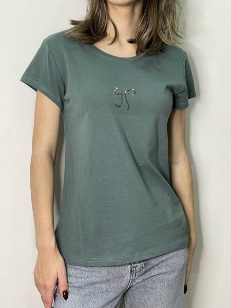 Футболка Kosta (42-48) A035 khaki (лето)