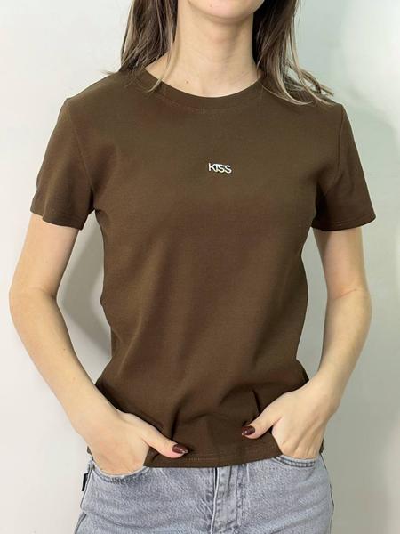 Футболка Kosta (42-46) H006 brown (лето)