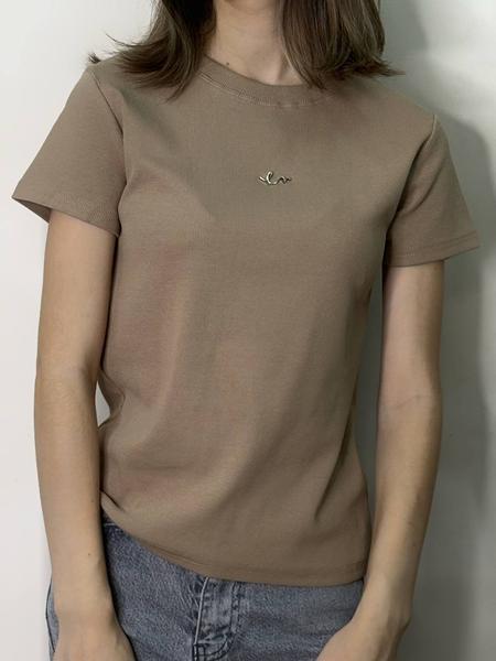 Футболка Kosta (42-46) H007 beige (лето)