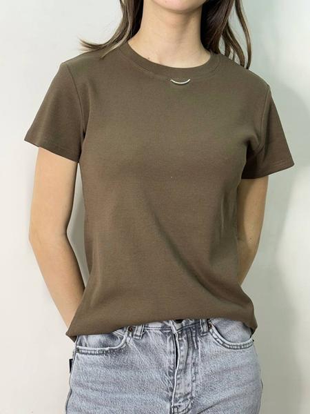 Футболка Kosta (42-46) H008 khaki (лето)