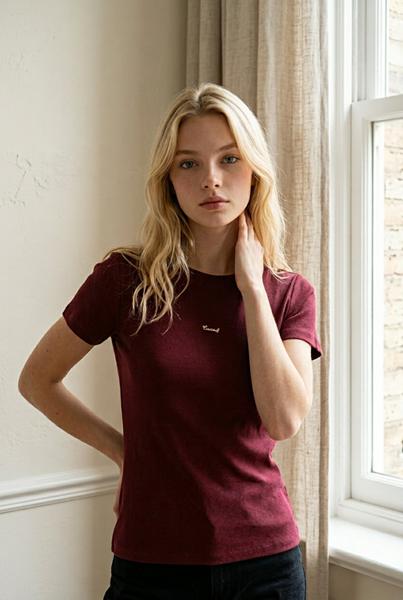 Футболка Kosta (42-46) H030 wine (лето)