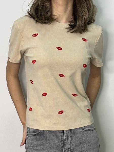 Футболка Kosta (42-48) H602 beige (лето)