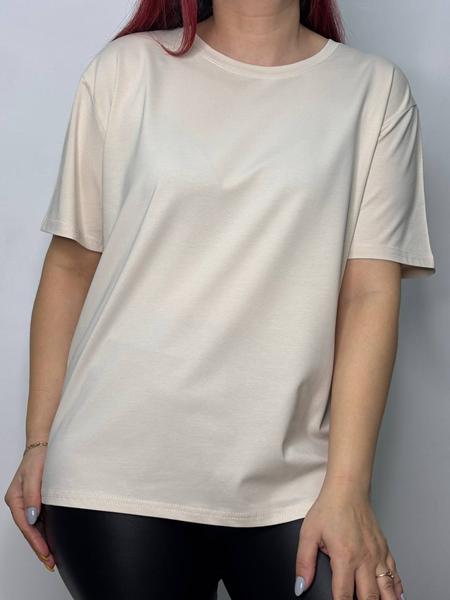 Футболка Kosta (48-52) Y101-1 l.beige (лето)