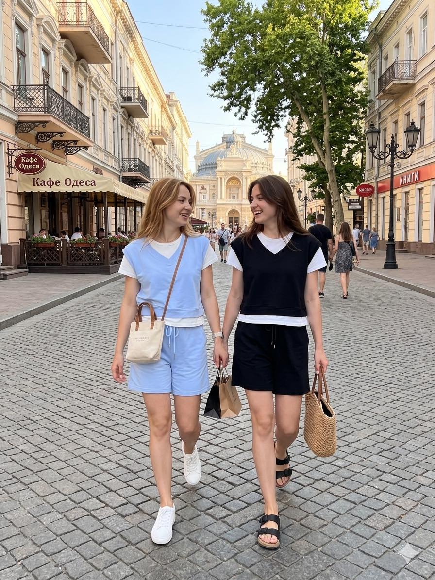 Костюм Dorimodes (M-XL) BH2510 l.blue (лето)