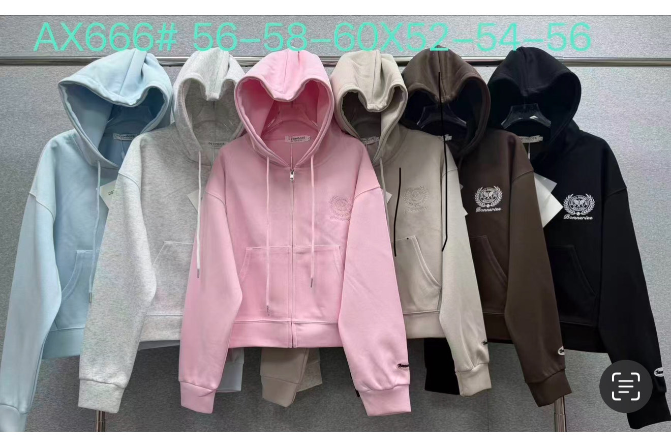 Кофта спорт Dorimodes (M-XL) AX666 mix (деми)