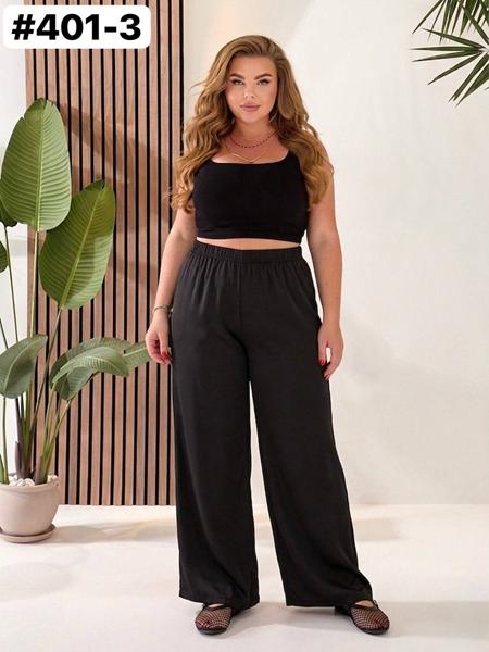 Штаны Global (one size) 401-3 black (лето)
