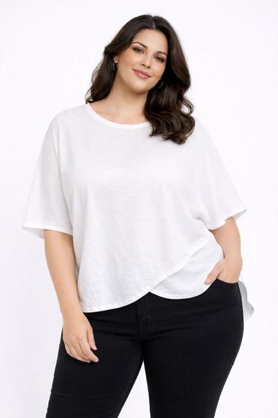 Футболка Global (52-62) ANJ008 white (лето)