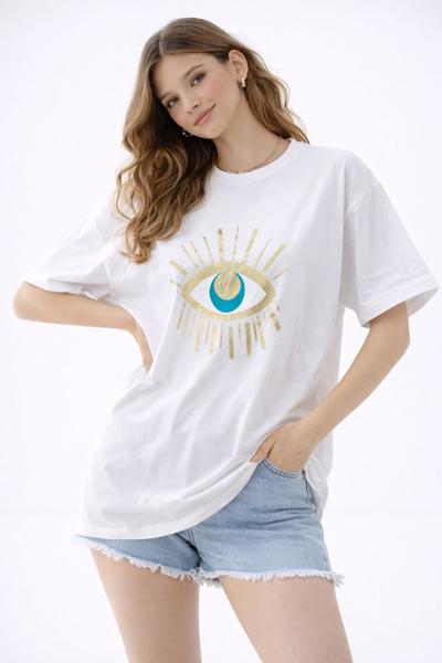 Футболка Global (42-54) GL115 white (лето)