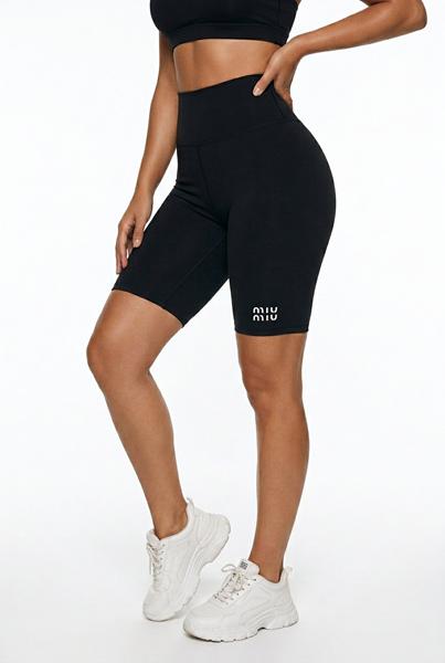 Велосипедки Sport style (S-XL) 5711-2 black (лето)
