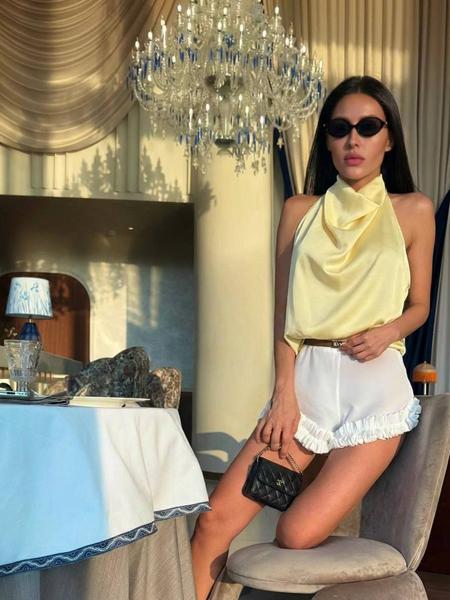 Майка Akulova (42-48) 426 yellow (лето)