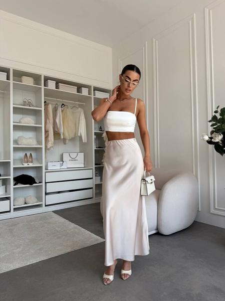 Юбка Akulova (S-XL) 5517 apricot (лето)
