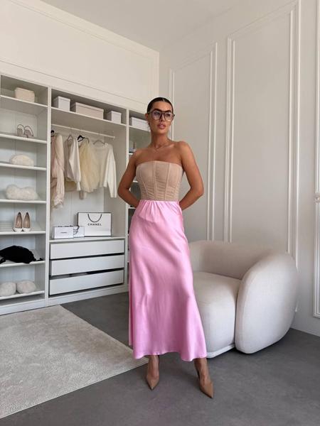 Юбка Akulova (S-XL) 5517 pink (лето)