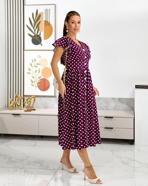 Платье Akulova (42-50) 2056 violet (лето)