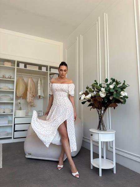 Платье Akulova (S-XL) 932 white (лето)