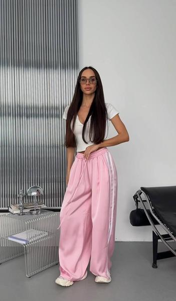 Штаны спорт Akulova (42-52) 421 pink (деми)