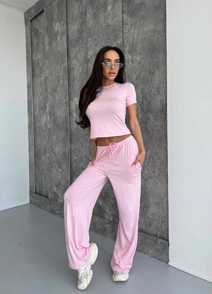 Костюм спорт Akulova (42-48) 418 pink (лето)