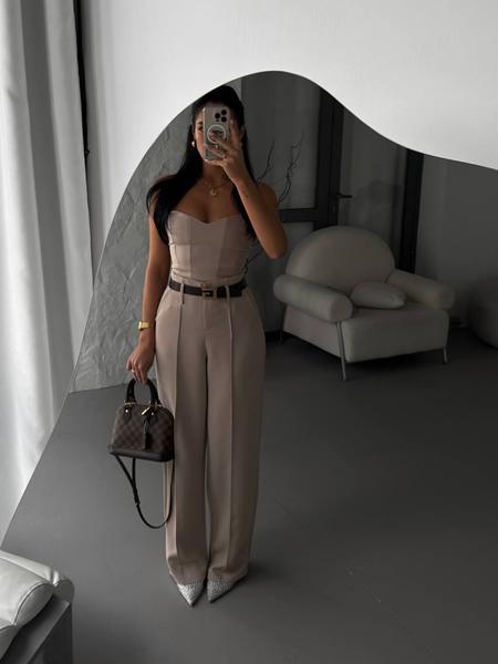 Костюм Akulova (42-48) 2919 nude (лето)