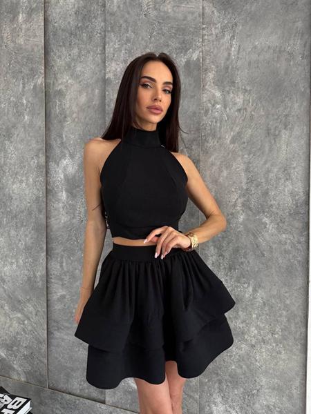 Костюм Akulova (42-48) 361 black-black (лето)