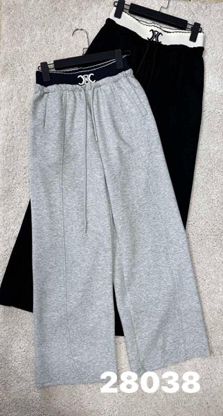 Штаны спорт DIVO (M-XL) 28038 grey (деми)