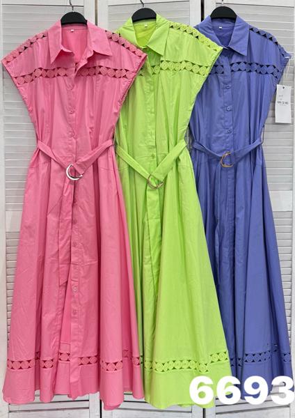 Платье DIVO (M-L) 6693 pink (лето)
