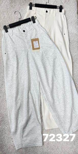 Штаны спорт DIVO (M-L) 72327 l.grey (деми)