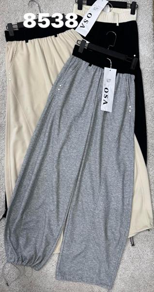 Штаны спорт DIVO (S-L) 8538 grey (деми)